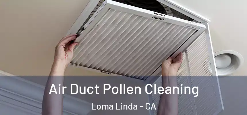 Air Duct Pollen Cleaning Loma Linda - CA